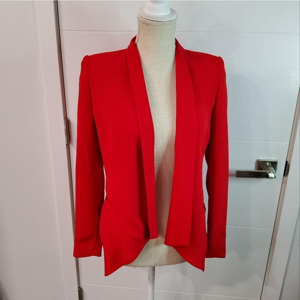 Mango Openfront Jacket Size Xxs - image 1